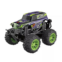 HKM-629715 Remote Control 1/18 Scale Music Spray Stunt Car Toy for Kids - Electric Indoor/Outdoor Vehicle