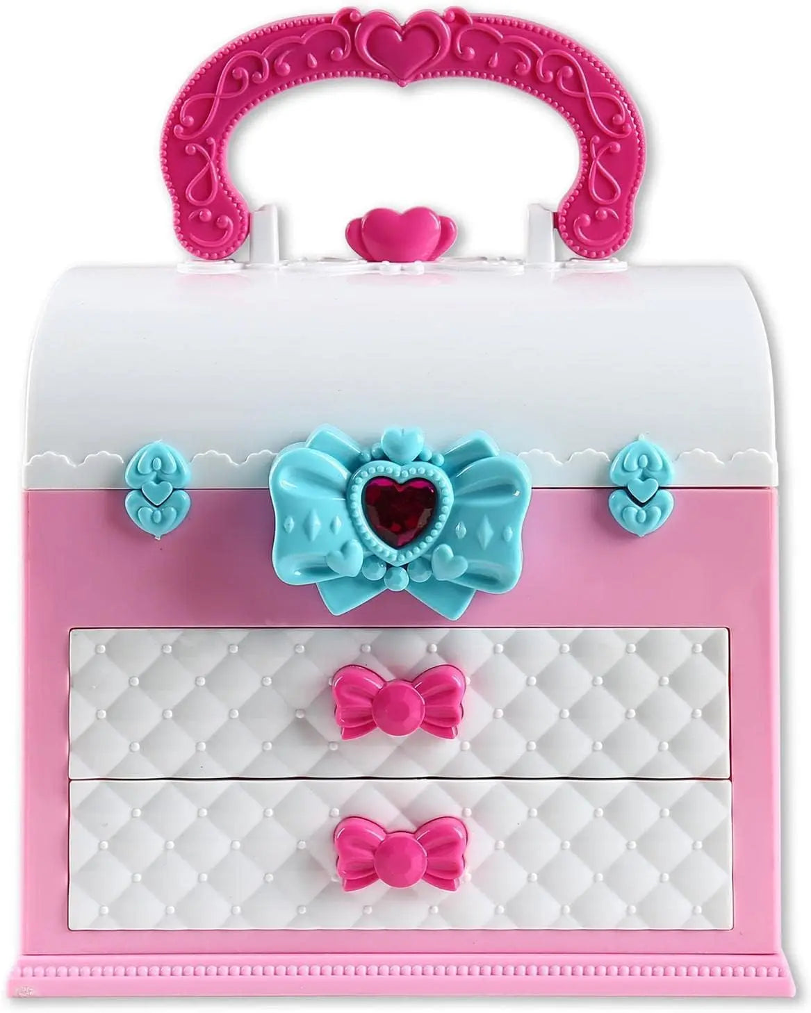 HKM-629971 Kids Pink Makeup Play Set - Cosmetic Case with Accessories for Ages 2 to 13