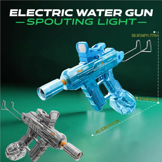 HKM-630099 Rechargeable Mini Uzi Electric Water Pistol for Outdoor Fun and Games