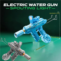 HKM-630099 Rechargeable Mini Uzi Electric Water Pistol for Outdoor Fun and Games