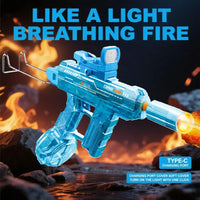 HKM-630099 Rechargeable Mini Uzi Electric Water Pistol for Outdoor Fun and Games