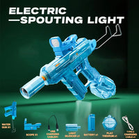 HKM-630099 Rechargeable Mini Uzi Electric Water Pistol for Outdoor Fun and Games