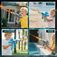 HKM-630099 Rechargeable Mini Uzi Electric Water Pistol for Outdoor Fun and Games