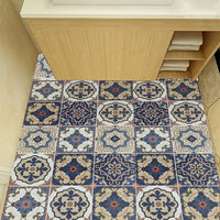 HKM-630227 PVC Self-Adhesive Sticker Ciment Tiles - Moisture-Proof, Anti-Mildew, Sound Insulation - 60cm x 1m