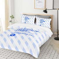 HKM-630291 Skin-Friendly Breathable 86x70in Microfiber Bedding Set with Pillowcases - Vibrant Colors, Soft Comfort
