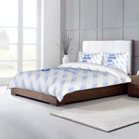 HKM-630291 Skin-Friendly Breathable 86x70in Microfiber Bedding Set with Pillowcases - Vibrant Colors, Soft Comfort
