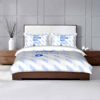 HKM-630291 Skin-Friendly Breathable 86x70in Microfiber Bedding Set with Pillowcases - Vibrant Colors, Soft Comfort