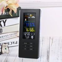 HKM-630675 Indoor and Outdoor Thermometer and Hygrometer with 6 Function Buttons and Weather Forecast Features