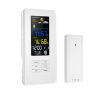 HKM-630675 Indoor and Outdoor Thermometer and Hygrometer with 6 Function Buttons and Weather Forecast Features