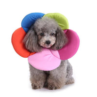 HKM-630803 Cozy Pet Protection Collar with Plush Ears for Cats and Small Dogs, Soft Fleece Material