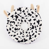 HKM-630803 Cozy Pet Protection Collar with Plush Ears for Cats and Small Dogs, Soft Fleece Material