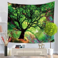 HKM-630995 Plush Fabric Digital Printed Tapestry for Versatile Home Decor