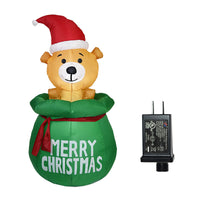 HKM-631059 Luminous Inflatable Puppy Gift Bag – Durable Polyester Construction, Compliant with European, American, British, and Australian Standards