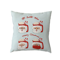 HKM-631123 Holiday Series Christmas Tree Pattern Polyester Pillow Cover, 45x45cm, Blended Fabric