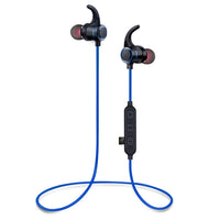 HKM-631187 Magnetic Bluetooth Earbuds with SD Card Slot, Power Display & Voice Control