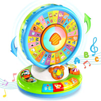 HKM-631251 Interactive Alphabet Spin and Sing Ferris Wheel Learning Toy for Kids 0-4 Years