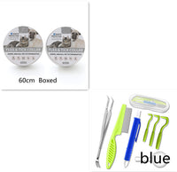 HKM-631315 Insect-Repellent Silicone Pet Collar for Cats and Dogs in Multiple Colors
