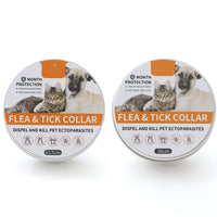 HKM-631315 Insect-Repellent Silicone Pet Collar for Cats and Dogs in Multiple Colors