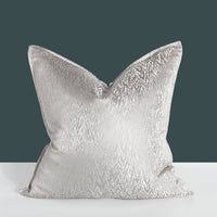 HKM-631507 Geometric Grey Cushion 45x45cm with Abstract Design and PP Cotton Filler
