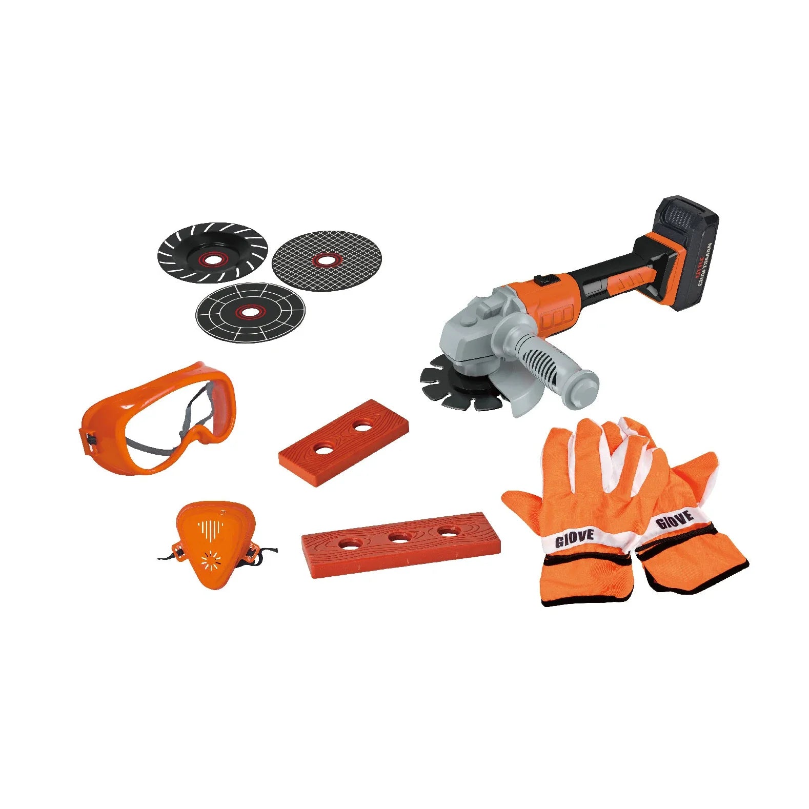 KTX-631699 Electric Drill Tool Set for Kids - Pretend Play Simulation Repair Tool Toys for Ages 3+