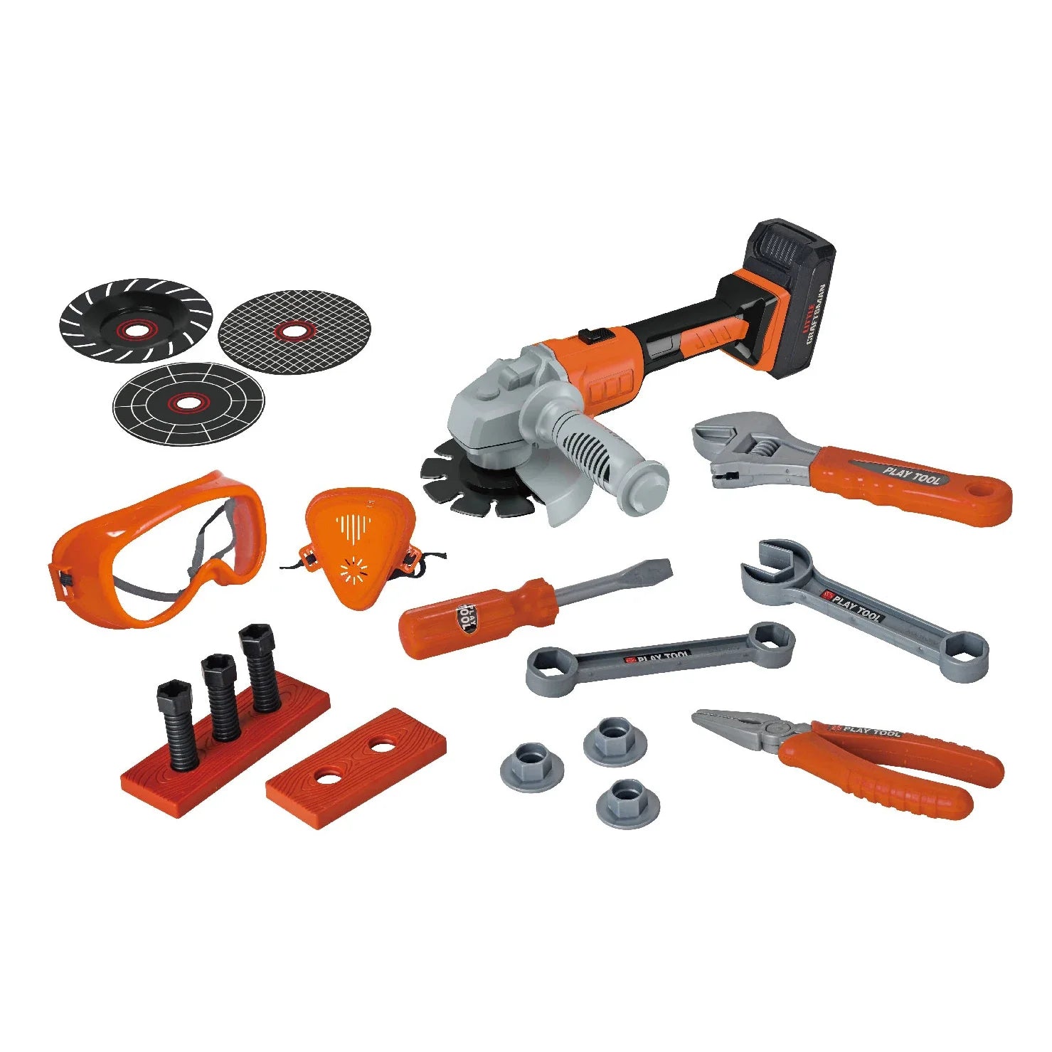 KTX-631699 Electric Drill Tool Set for Kids - Pretend Play Simulation Repair Tool Toys for Ages 3+