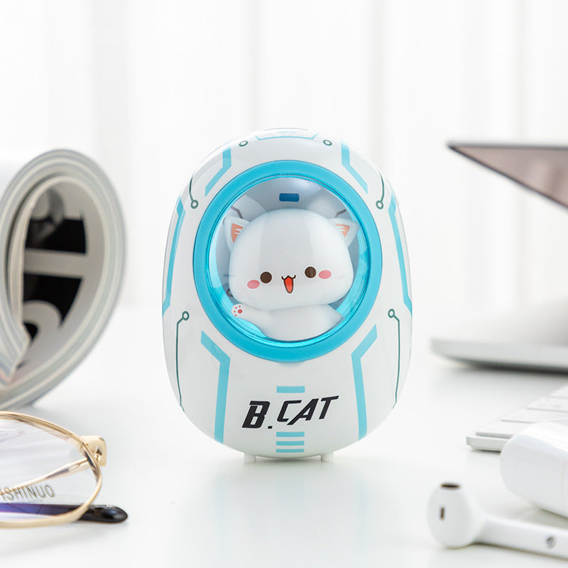 HKM-631827 Compact Space Capsule Power Bank for On-the-Go Charging