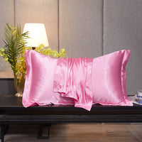 HKM-631891 Imitation Silk Pillowcase in Various Elegant Colors – 48*74cm, Modern Style