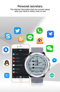 HKM-631955 Smart Watch with Transparent Screenless Design and Digital Display, Model M5, 1.2-inch, Health Monitoring and Step Counting