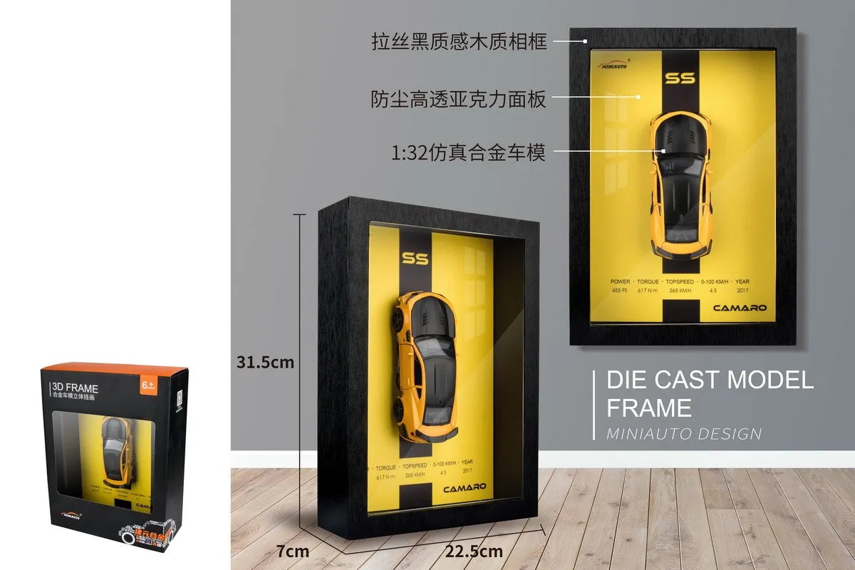 HKM-632403 1:32 Scale Mini Metal Sports Car Model for Home Decoration and Collection
