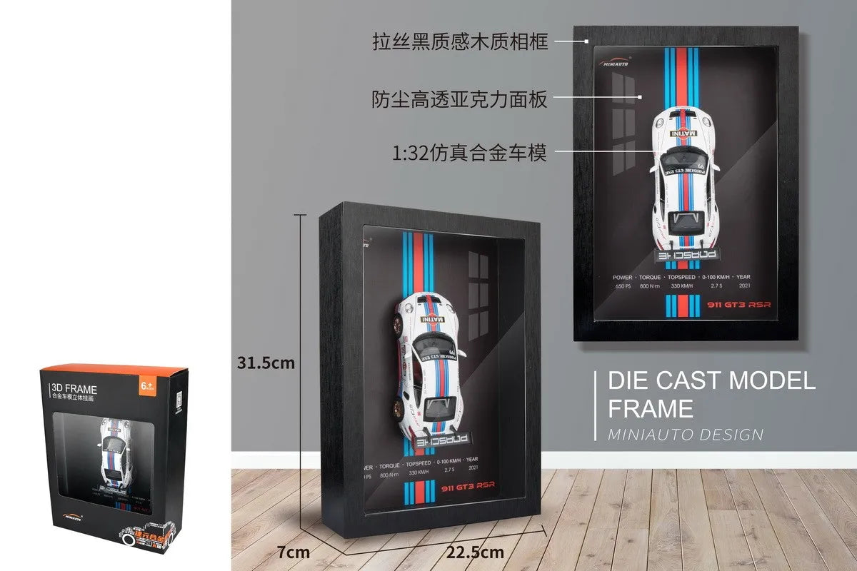 HKM-632403 1:32 Scale Mini Metal Sports Car Model for Home Decoration and Collection