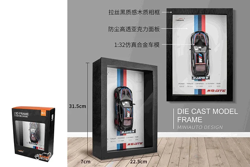 HKM-632403 1:32 Scale Mini Metal Sports Car Model for Home Decoration and Collection