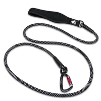 HKM-632403 Reflective Nylon Dog Leash with Round Climbing Buckle - Available in Multiple Colors