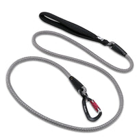 HKM-632403 Reflective Nylon Dog Leash with Round Climbing Buckle - Available in Multiple Colors