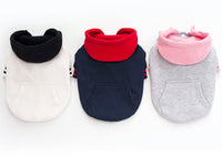 HKM-632467 Color-Matching Cotton Sweater for Pets with Pocket - Warm, Breathable, and Easy to Wear
