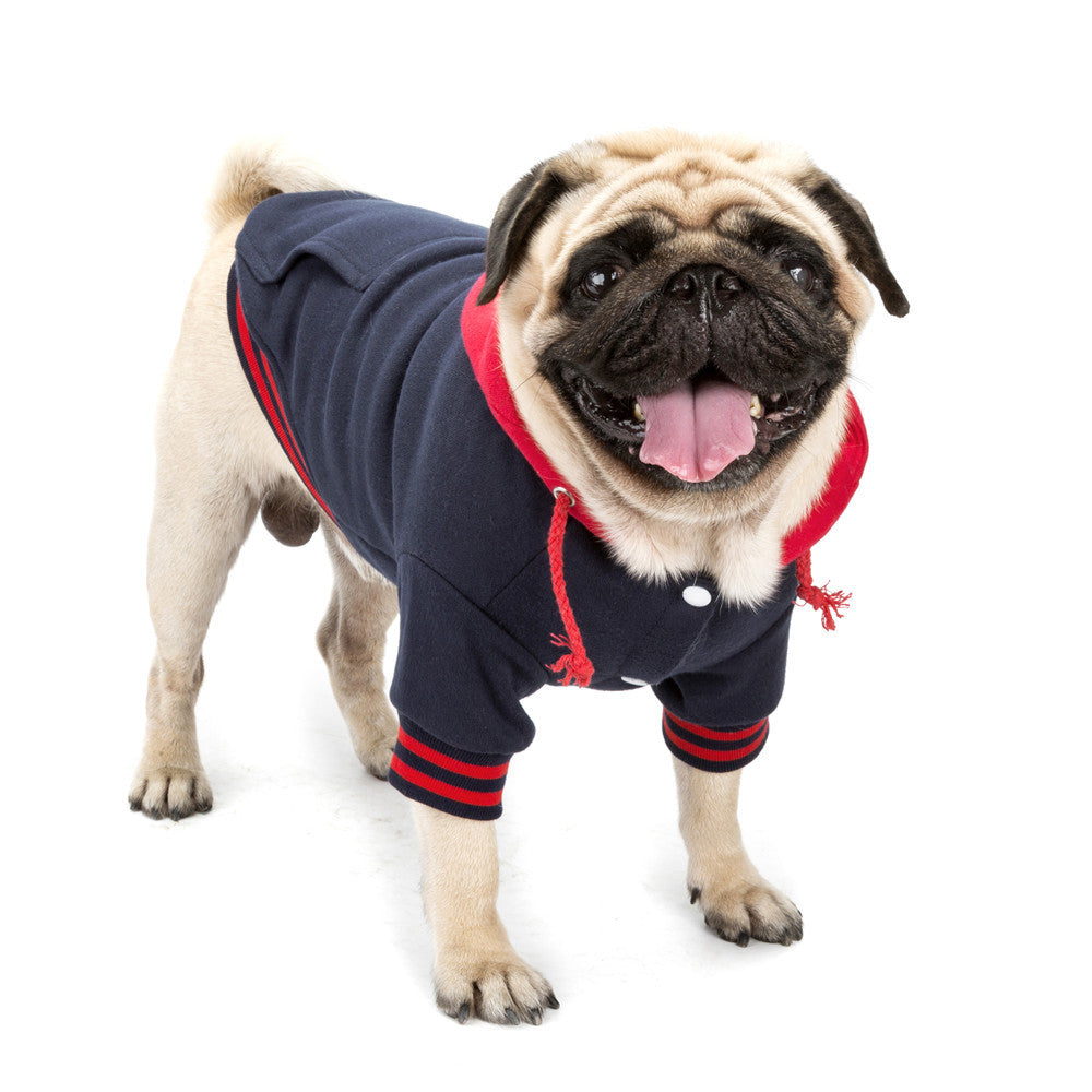 HKM-632467 Color-Matching Cotton Sweater for Pets with Pocket - Warm, Breathable, and Easy to Wear