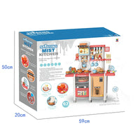 HKM-632851 Big Size Kitchen Play Toy Set for Kids - Water Spray Mist Pretend Play Toy for Ages 2 to 4