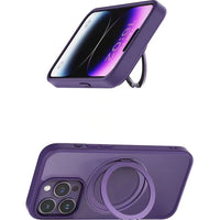HKM-632851 Rotating Pivot Protective Sleeve with Magnetic Suction for iPhone Models
