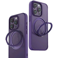 HKM-632851 Rotating Pivot Protective Sleeve with Magnetic Suction for iPhone Models