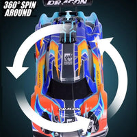 HKM-633171 1:14 Electric Remote Control Stunt Drift Car - 4 Channel Off-Road Vehicle for Kids 5+
