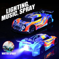 HKM-633171 1:14 Electric Remote Control Stunt Drift Car - 4 Channel Off-Road Vehicle for Kids 5+