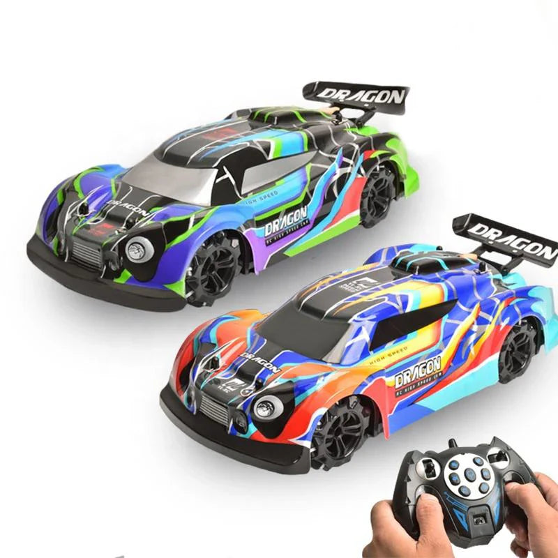 HKM-633171 1:14 Electric Remote Control Stunt Drift Car - 4 Channel Off-Road Vehicle for Kids 5+