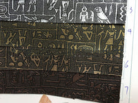 HKM-633427 Egyptian Antique Pattern PVC Leather Fabric for Multifunctional Use