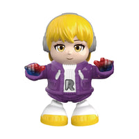 HKM-633555 Educational Electric Dancing Light Singing Robot Toy for Boys and Girls Age 2-13, Battery Operated with Sound and Light, Mechanical Doll