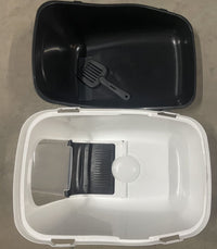 HKM-633747 Cat Toilet System for Easy Litter Maintenance and Odor Control