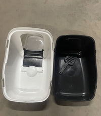 HKM-633747 Cat Toilet System for Easy Litter Maintenance and Odor Control