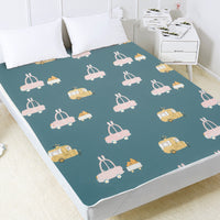HKM-633811 Waterproof and Washable Oversized Mattress for Children - Available in Various Fun Designs