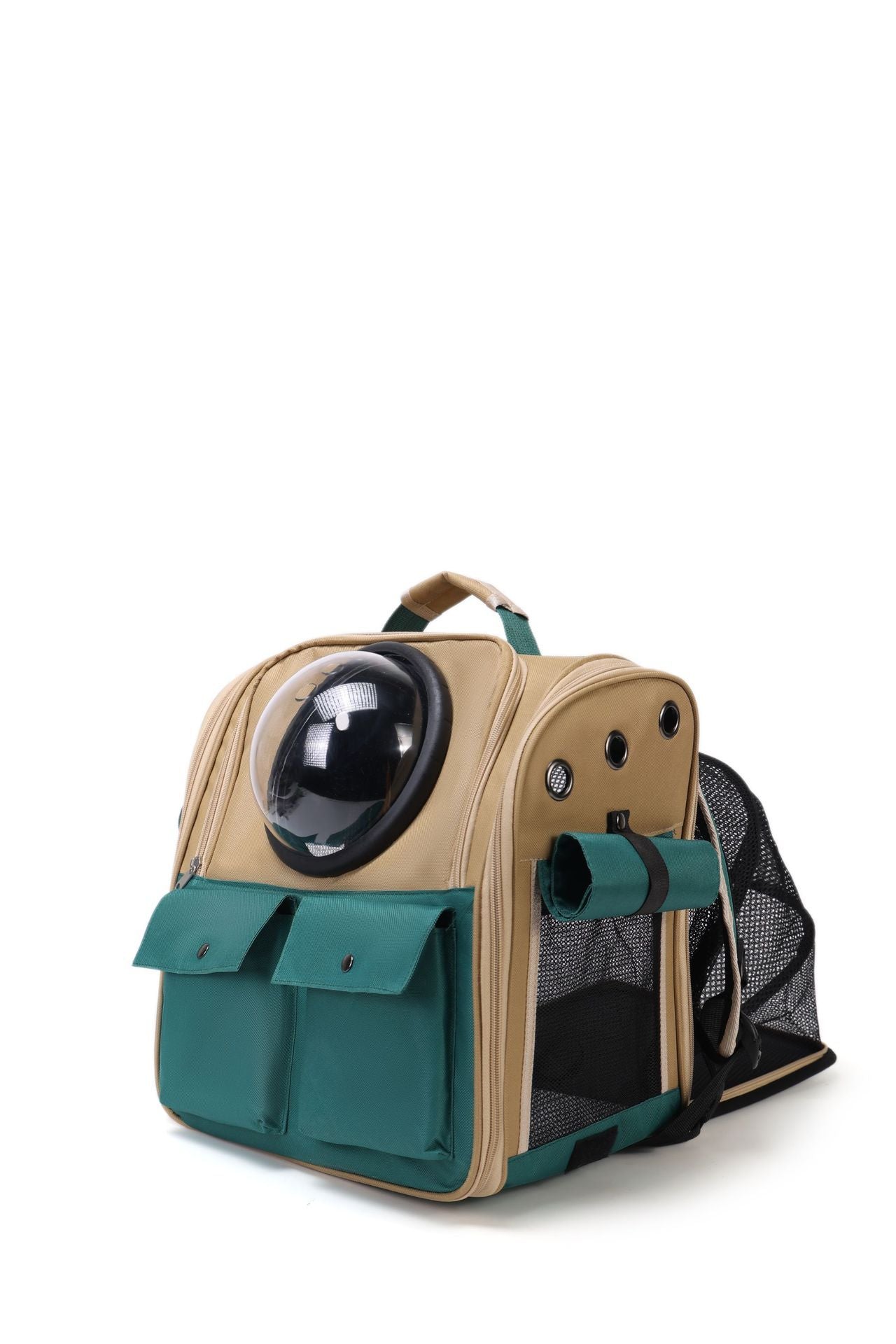 HKM-633939 Expandable Pet Backpack with Large Capacity for Cats and Dogs, Nylon Material