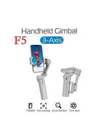 HKM-634003 3-Axis Smartphone Stabilizer with Face Tracking, Zoom Control, and Time Lapse Mode