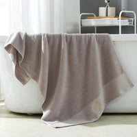 HKM-634131 Cotton Bath Towel Embroidery Set in Gift Box - Available in Elegant Colors