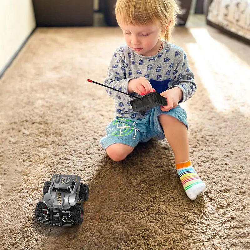 HKM-634323 Mini Remote Control SUV Car Toy for Kids - Perfect Indoor and Outdoor Fun, Ages 5+